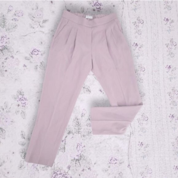 Babaton by Aritzia "Cohen" Pleated Elastic Waist Skinny Trouser- Size 0 - Picture 3 of 11